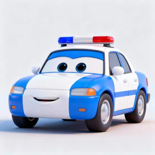 police car